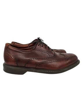 Sperry Men's Longwing Oxford Wingtip Shoes Brown 9